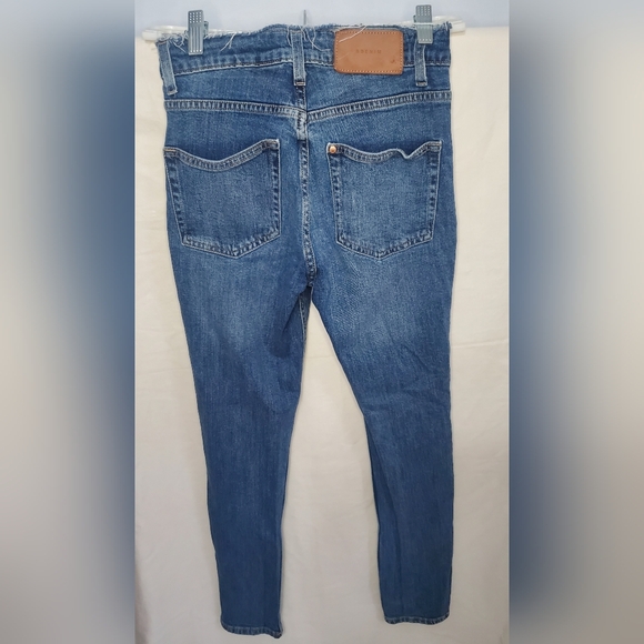 Pre-Loved Women H&M Skinny Ankle Hugh Waisted Blue Denim Jeans Size 25 - Picture 4 of 14